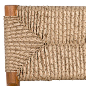 Franco Arm Chair, Teak with Synthetic Woven