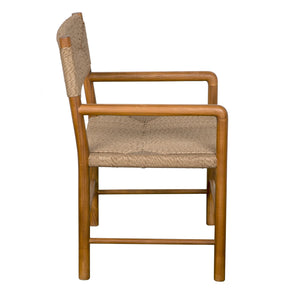 Franco Arm Chair, Teak with Synthetic Woven