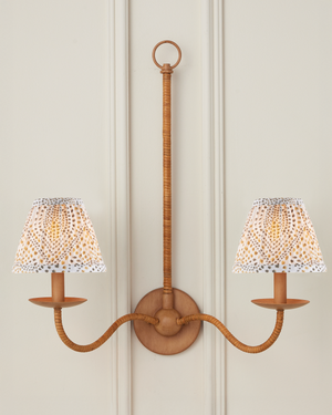 Lenore Gold Tapered Chandelier Shade