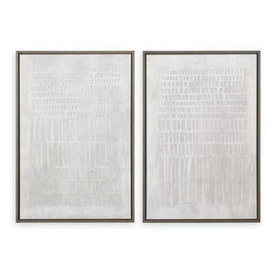 Uttermost Social Theory Framed Canvases Set/2