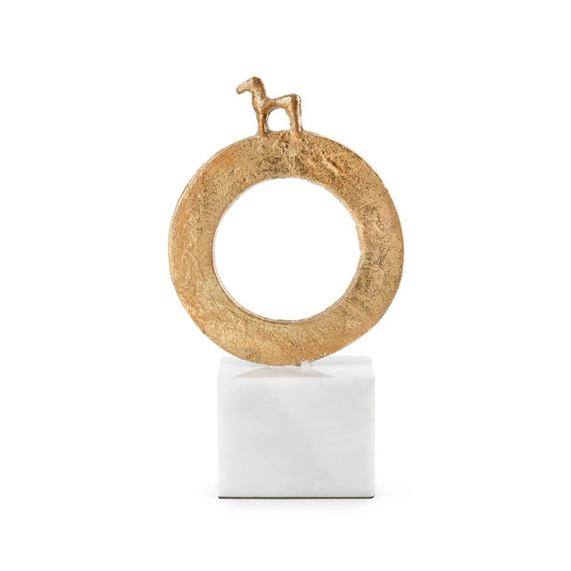 Akkadia Statue - Gold Leaf| Akkadia Collection | Villa & House