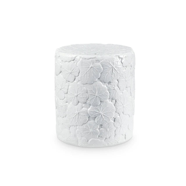 Amara Stool/Side Table - Cool White| Amara Collection | Villa & House