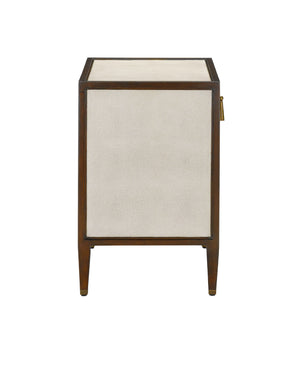 Evie Shagreen Nightstand