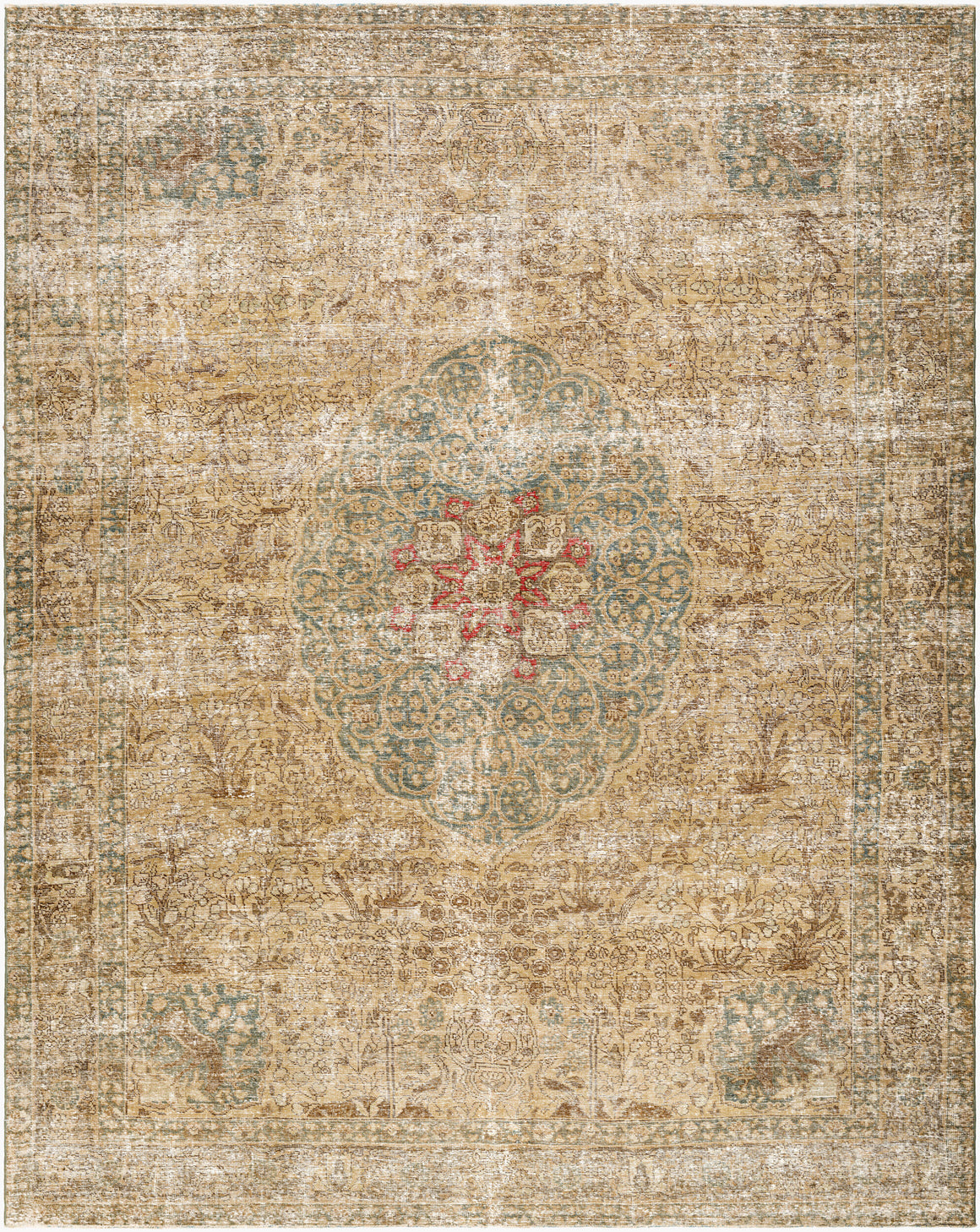 Surya Antique One of a Kind AOOAK-1025 Handmade Rug