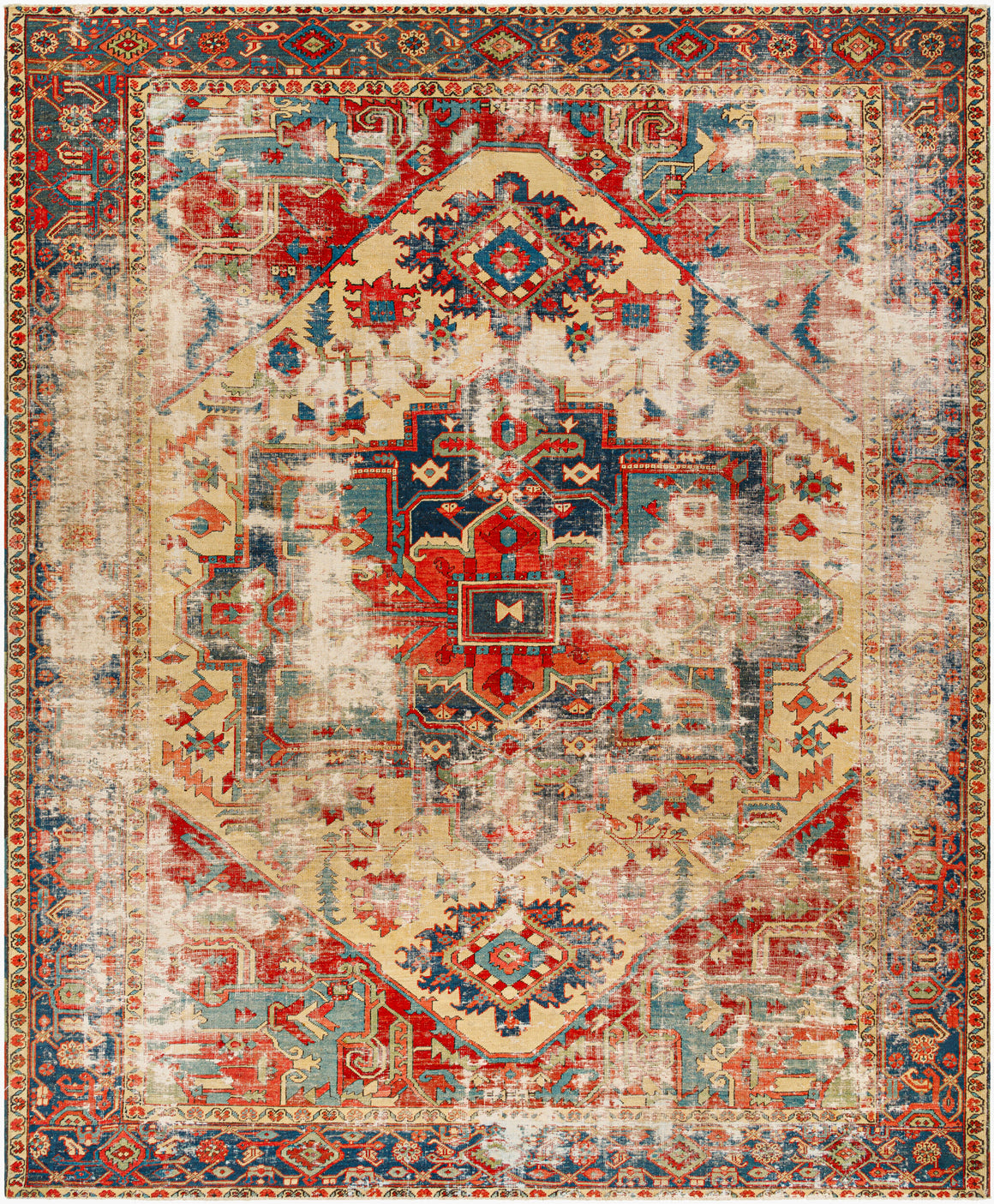 Surya Antique One of a Kind AOOAK-1037 Handmade Rug