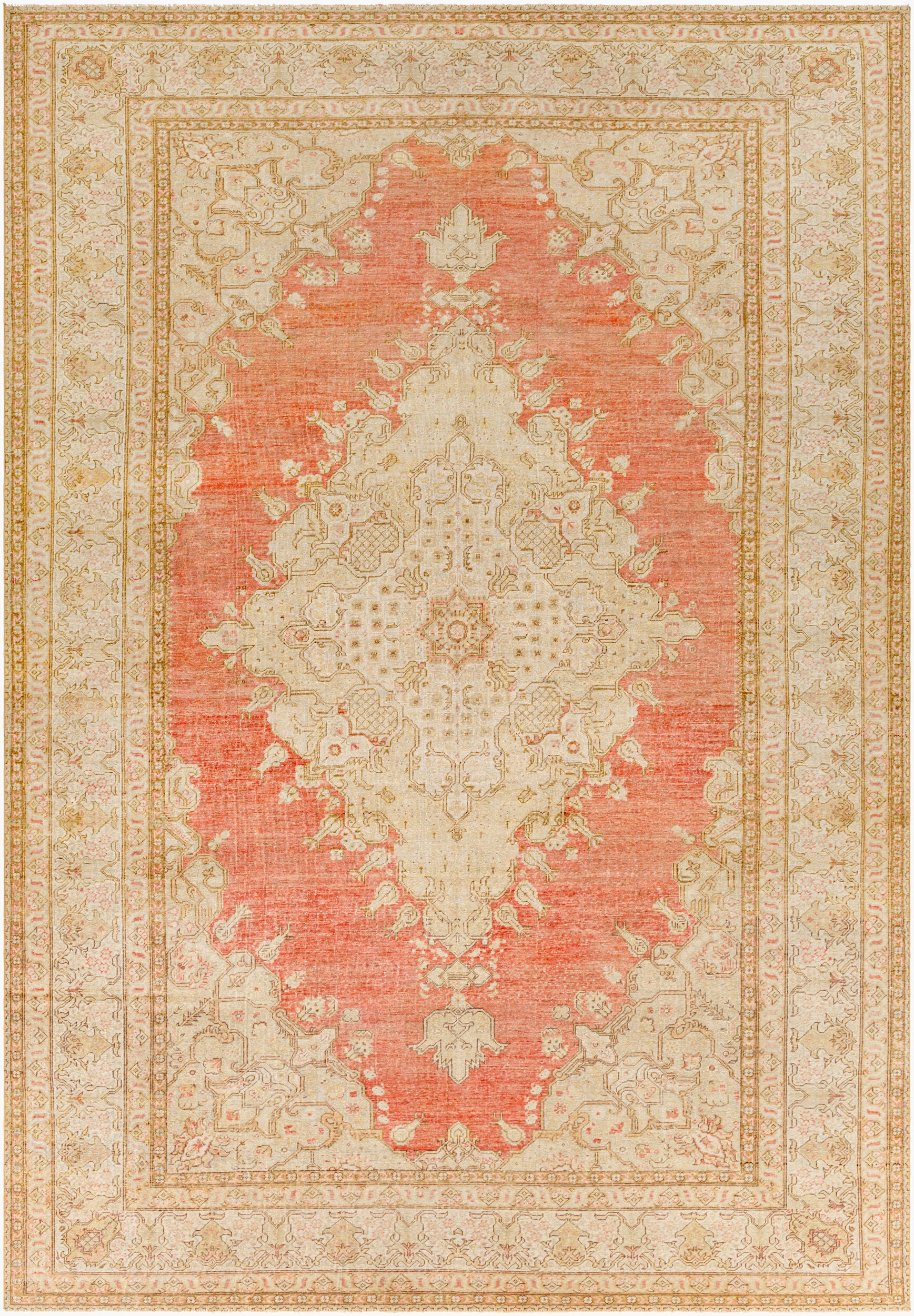 Surya Antique One of a Kind AOOAK-1098 Handmade Rug