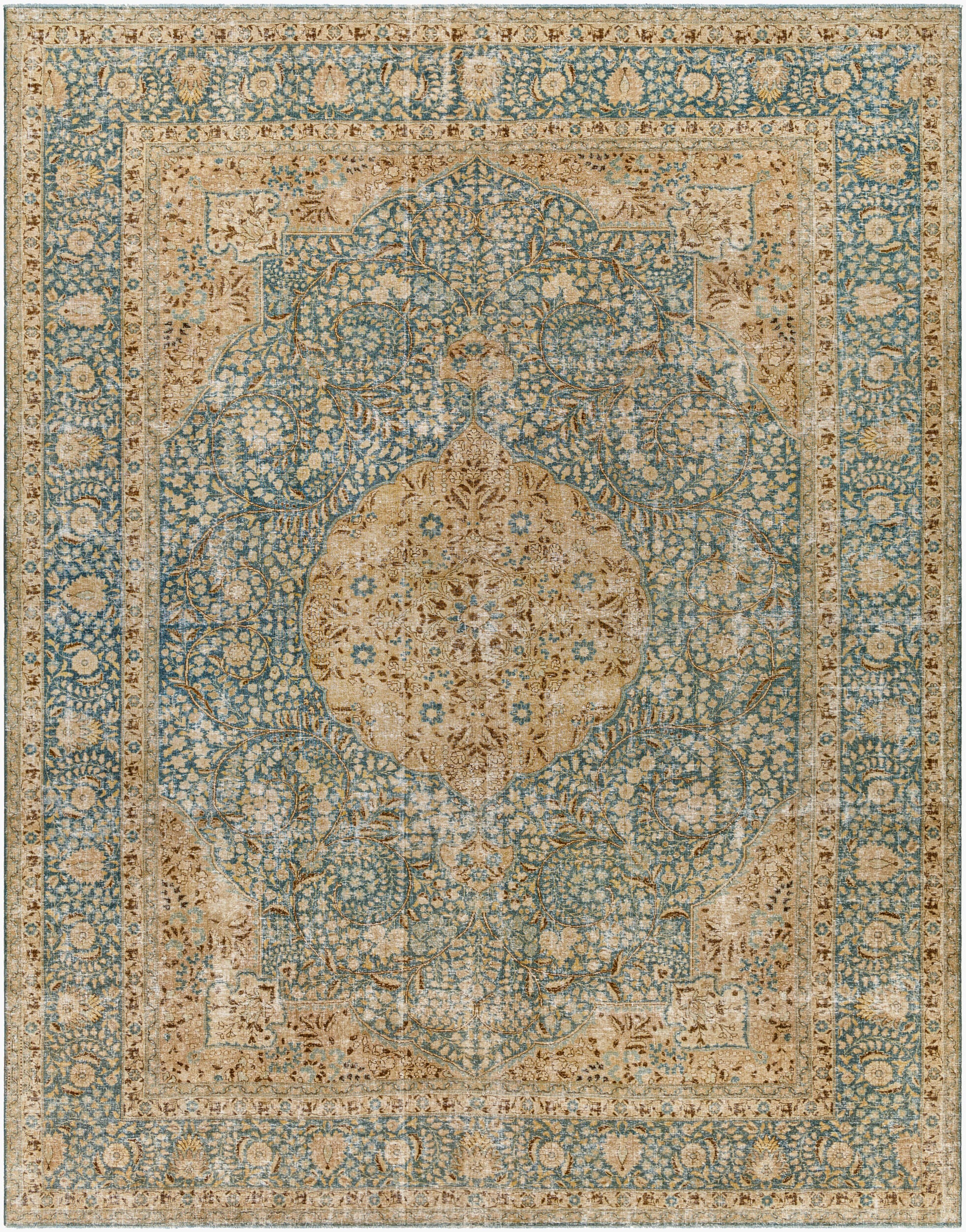 Surya Antique One of a Kind AOOAK-1101 Handmade Rug