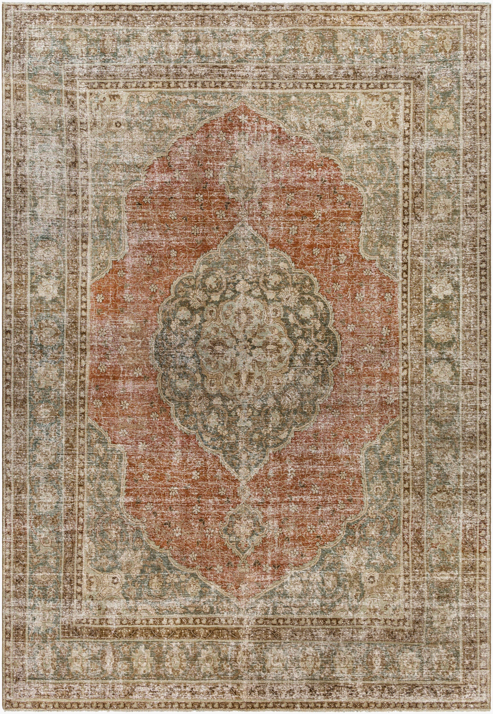 Surya Antique One of a Kind AOOAK-1117 Handmade Rug