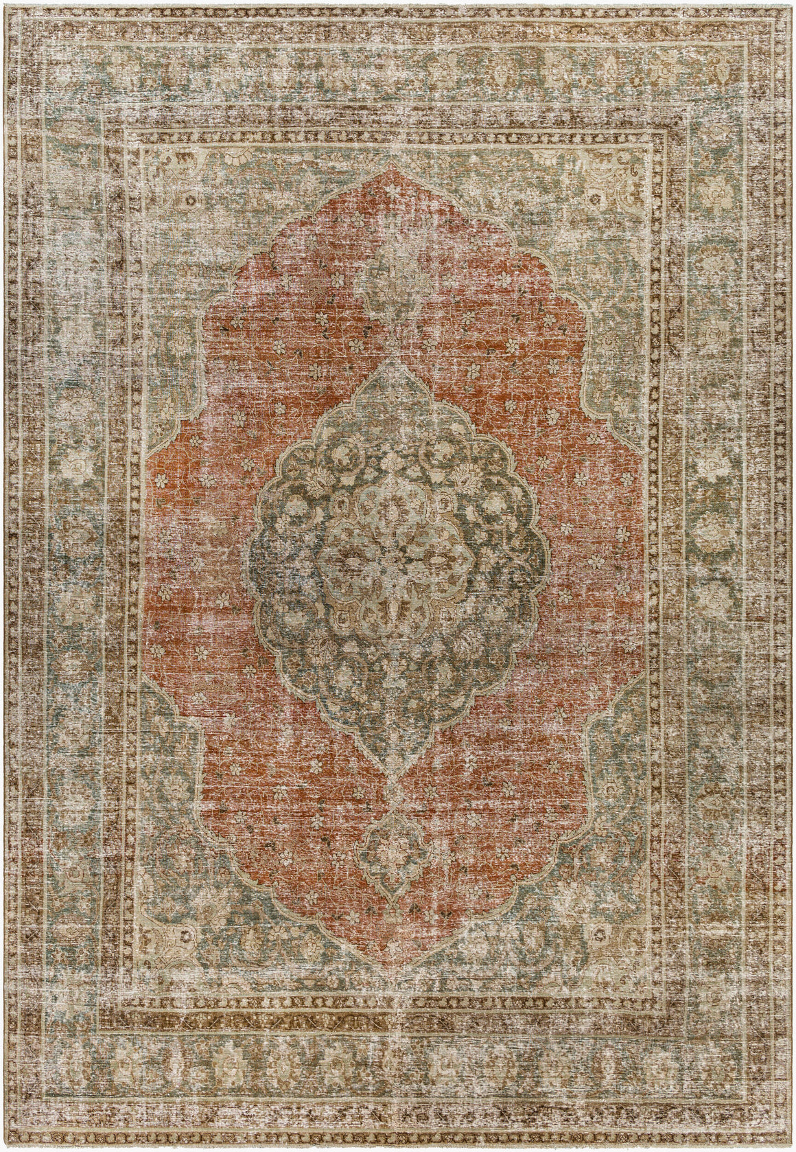 Surya Antique One of a Kind AOOAK-1117 Handmade Rug