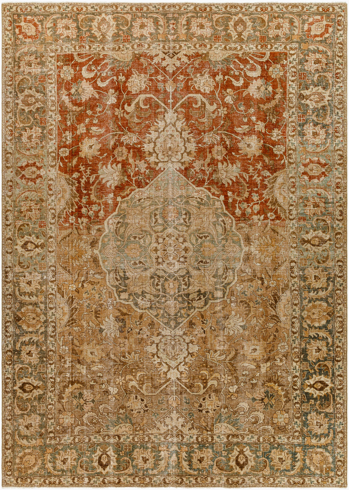 Surya Antique One of a Kind AOOAK-1128 Handmade Rug