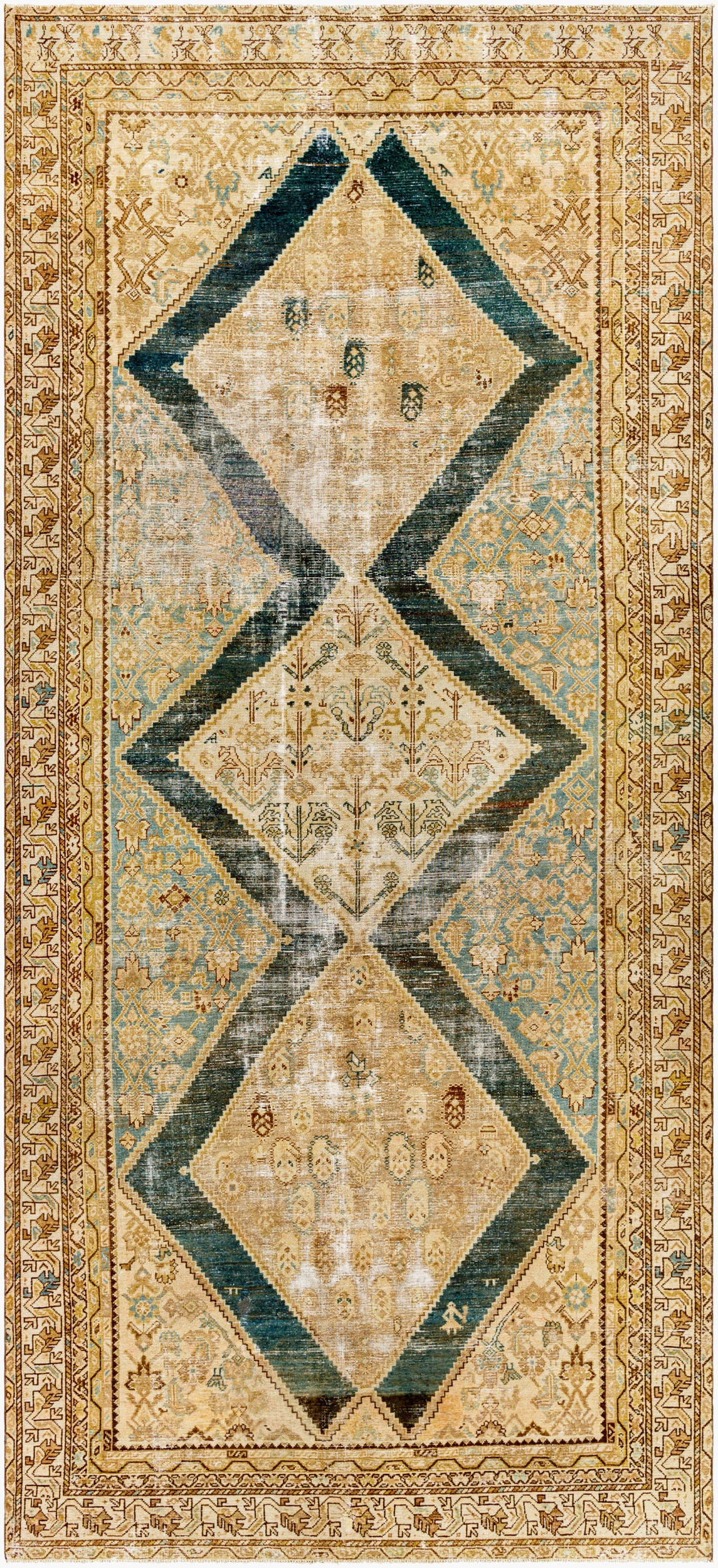 Surya Antique One of a Kind AOOAK-1139 Handmade Rug