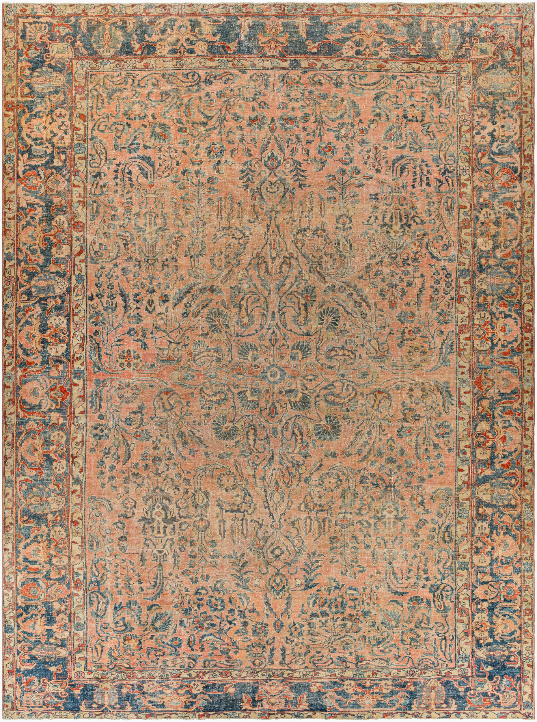 Surya Antique One of a Kind AOOAK-1169 Handmade Rug