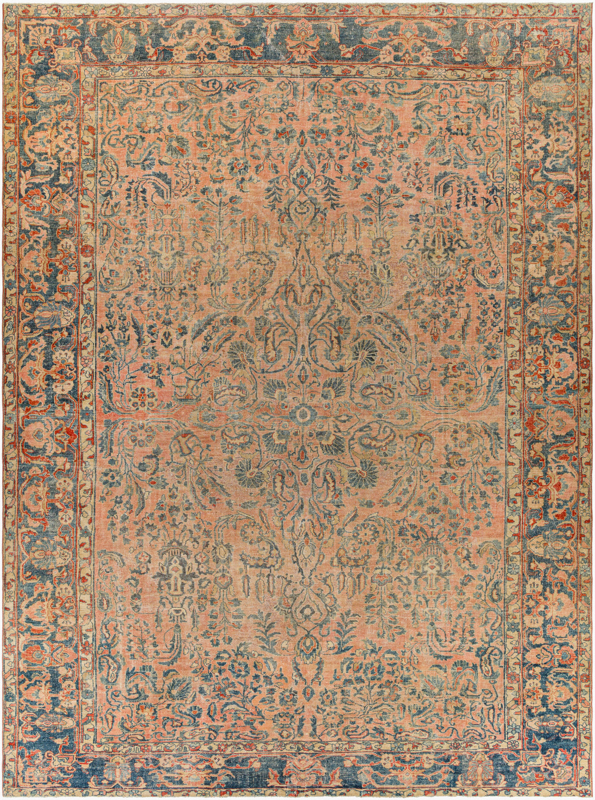 Surya Antique One of a Kind AOOAK-1169 Handmade Rug