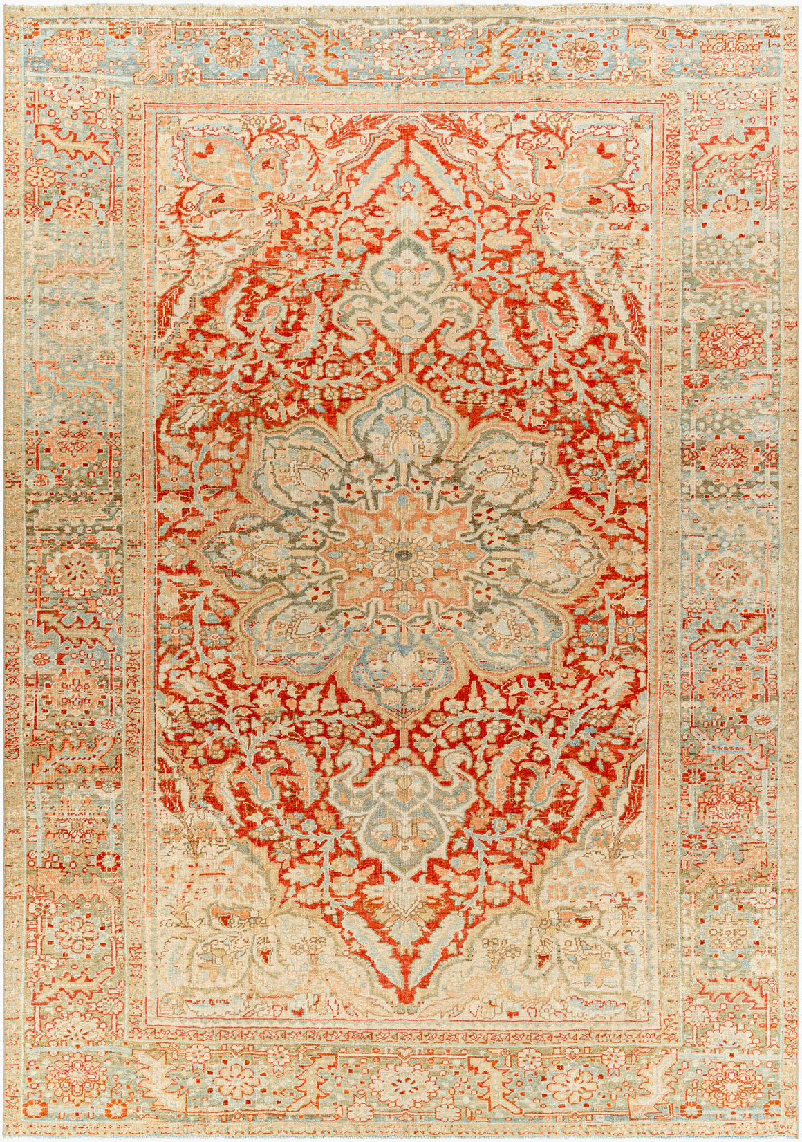 Surya Antique One of a Kind AOOAK-1222 Handmade Rug