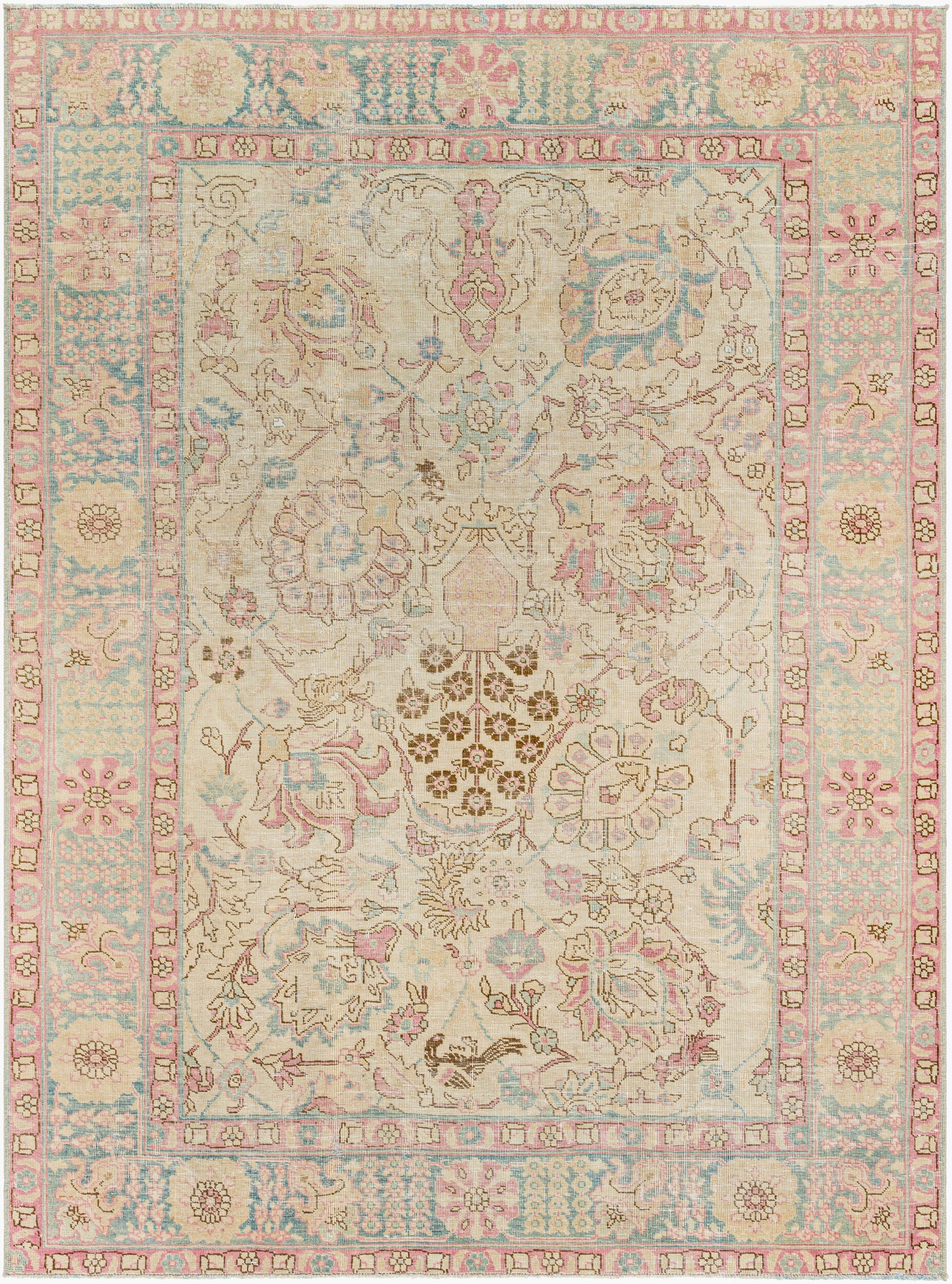 Surya Antique One of a Kind AOOAK-1258 Handmade Rug