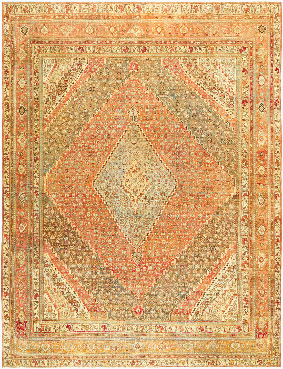Surya Antique One of a Kind AOOAK-1614 Handmade Rug