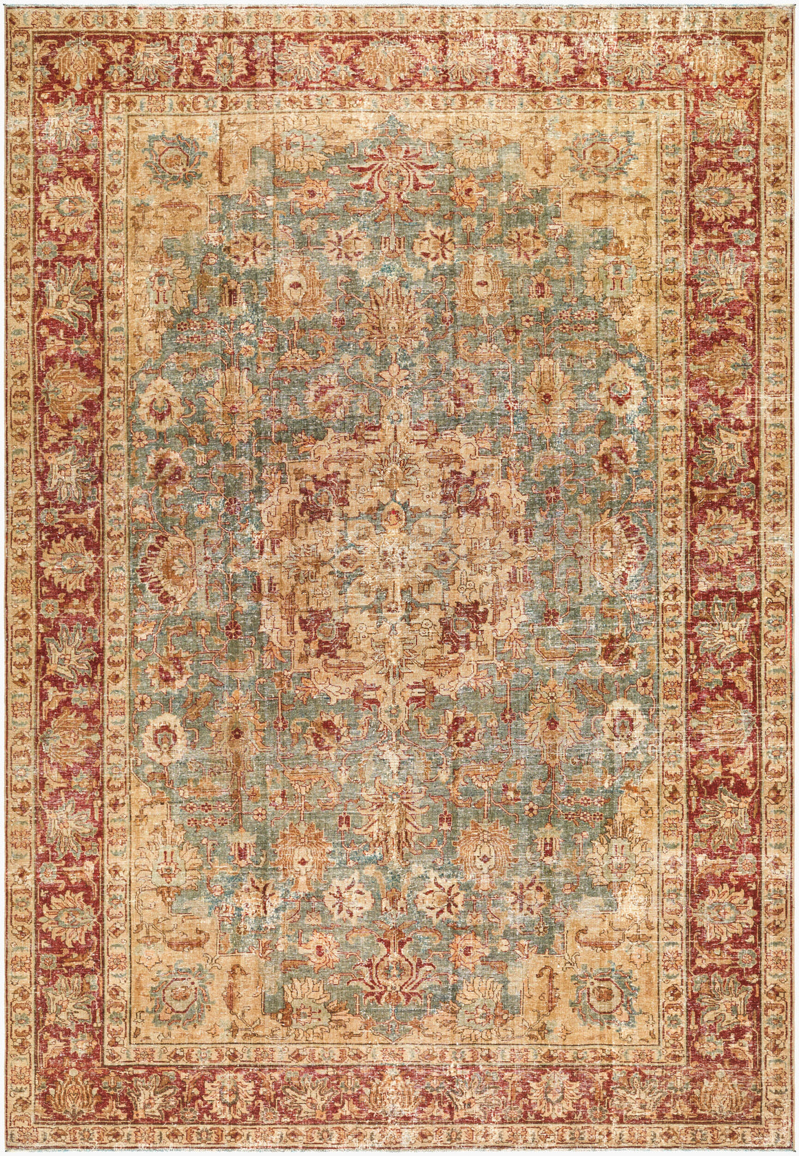 Surya Antique One of a Kind AOOAK-1664 Handmade Rug
