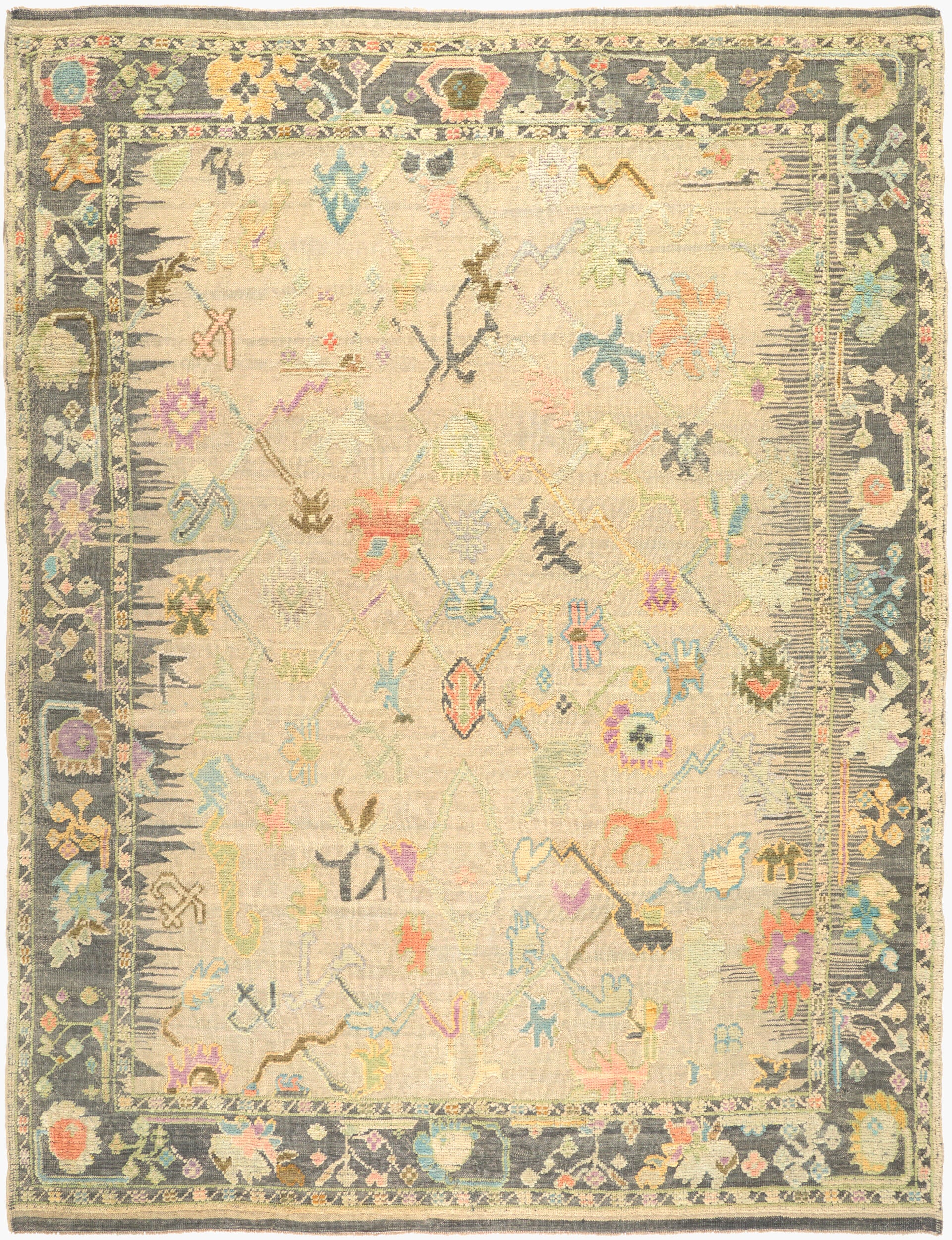 Surya Antique One of a Kind AOOAK-1916 Handmade Rug
