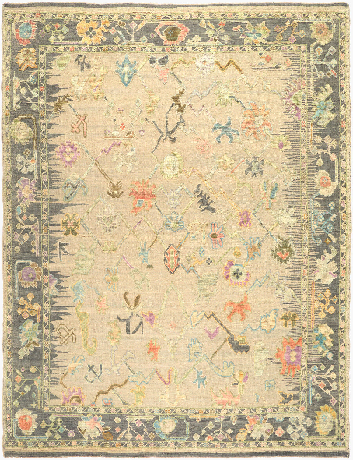 Surya Antique One of a Kind AOOAK-1916 Handmade Rug