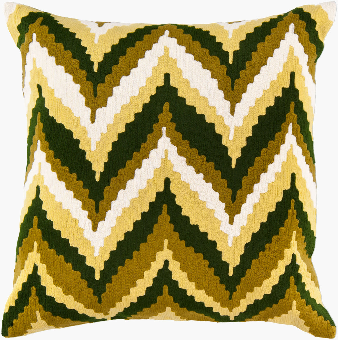 Surya Ikat Chevron AR-052 Accent Pillow