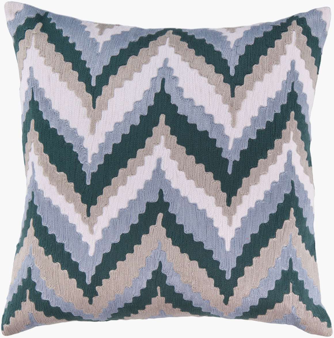 Surya Ikat Chevron AR-053 Accent Pillow