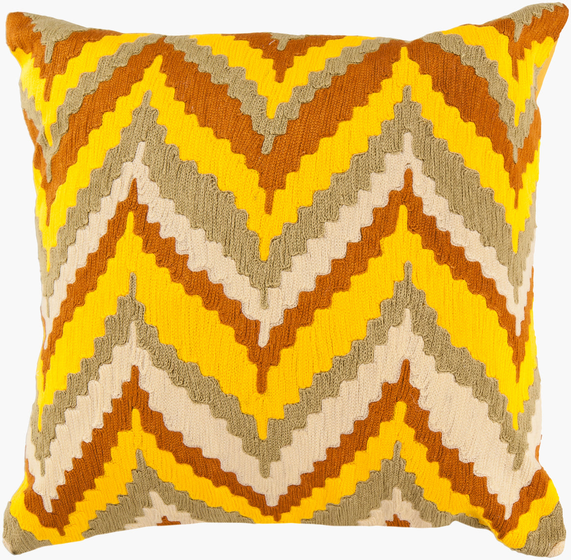 Surya Ikat Chevron AR-055 Accent Pillow