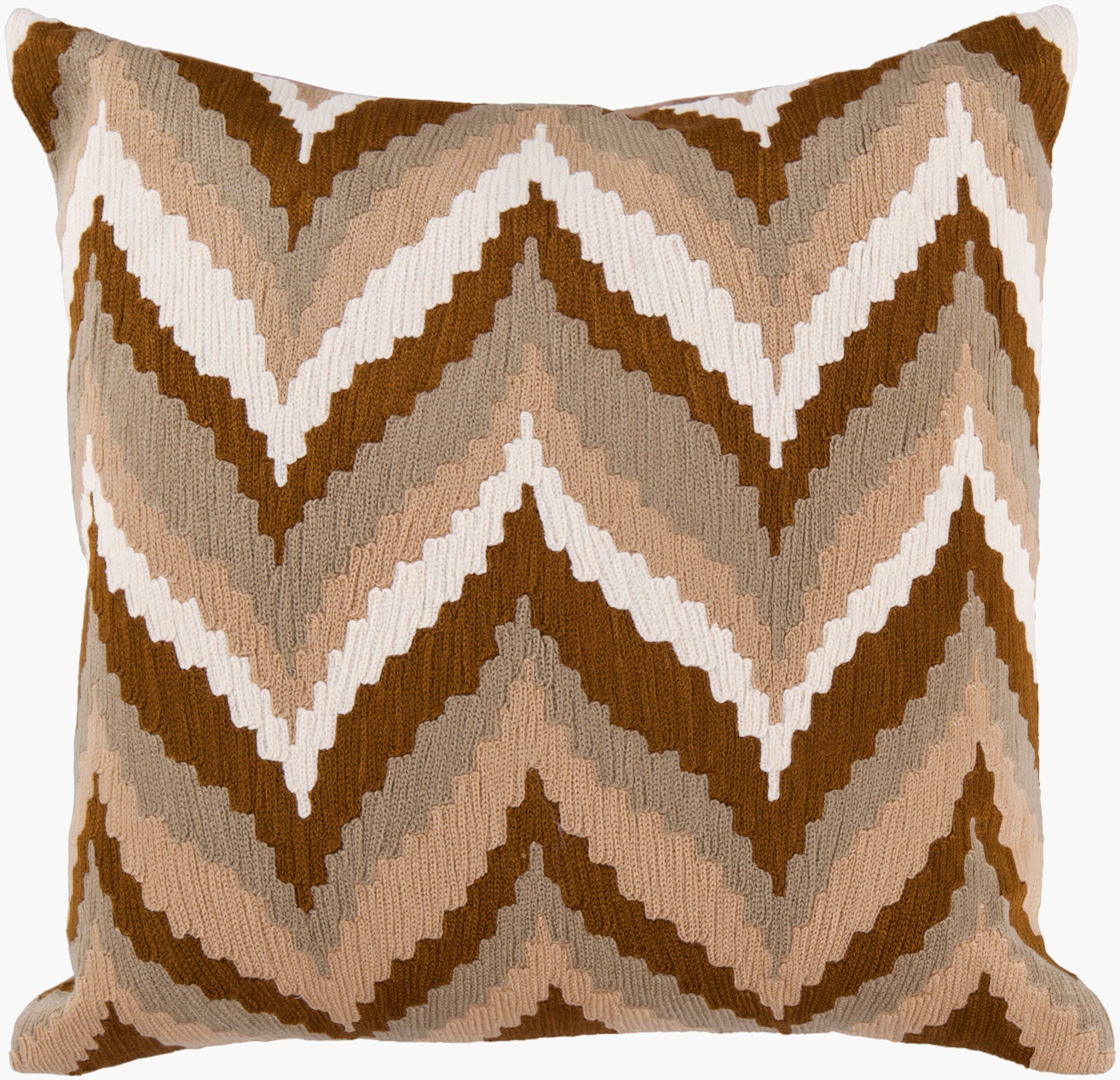 Surya Ikat Chevron AR-058 Accent Pillow