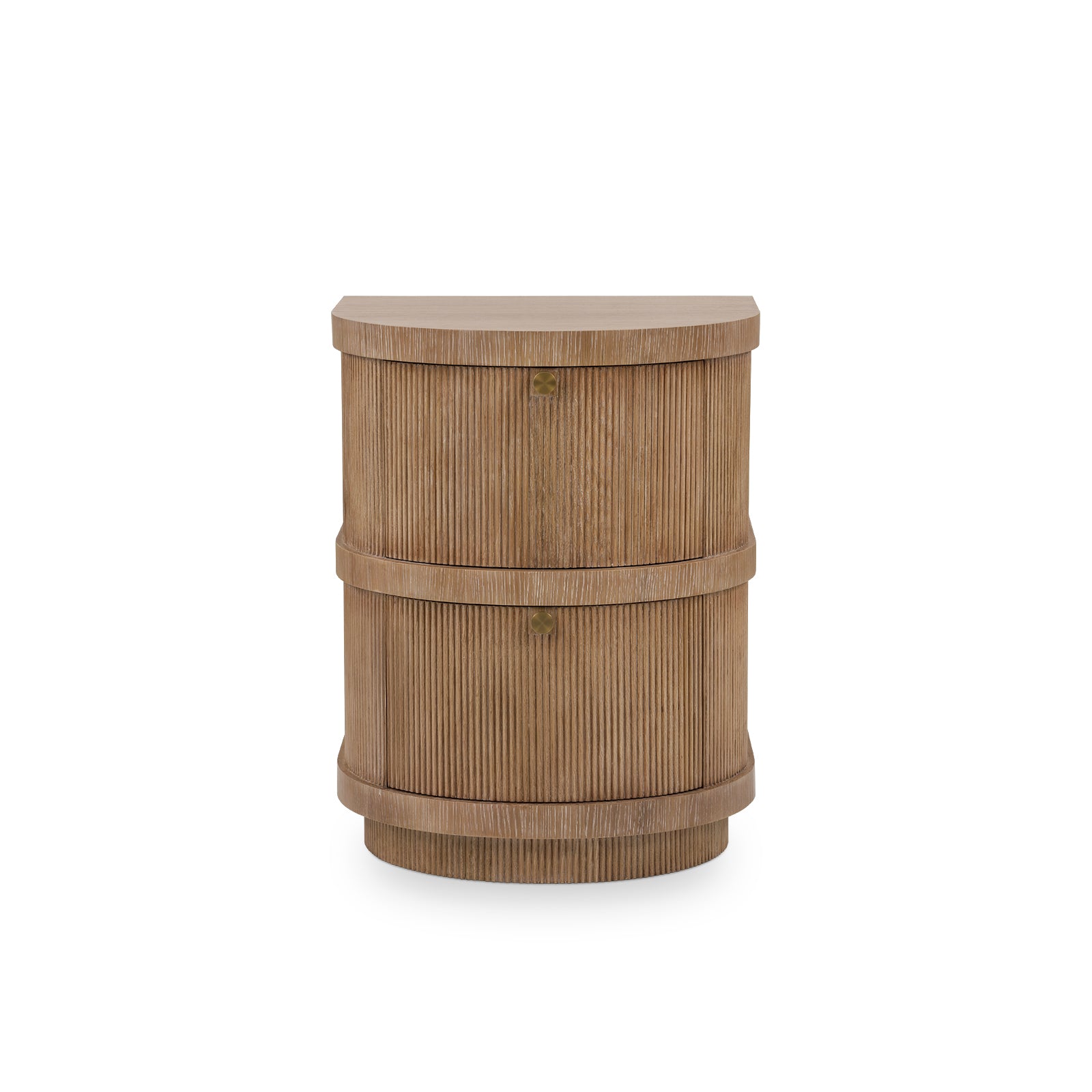 Atlas 2-Drawer Side Table - Soft Glow Oak | Atlas Collection | Villa & House