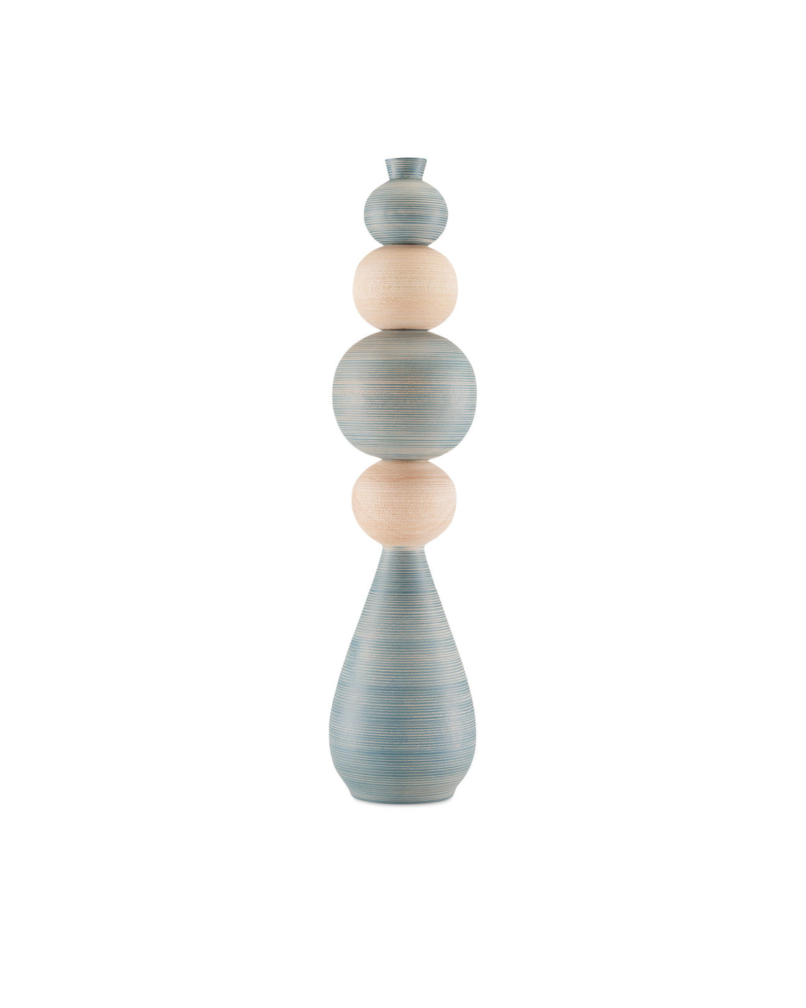 Ringling Large Blue Gray Vase