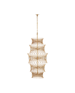 Marquise Large Gold Chandelier