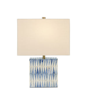 Nadene Blue & White Table Lamp