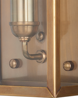 Royster Brass Outdoor Wall Sconce
