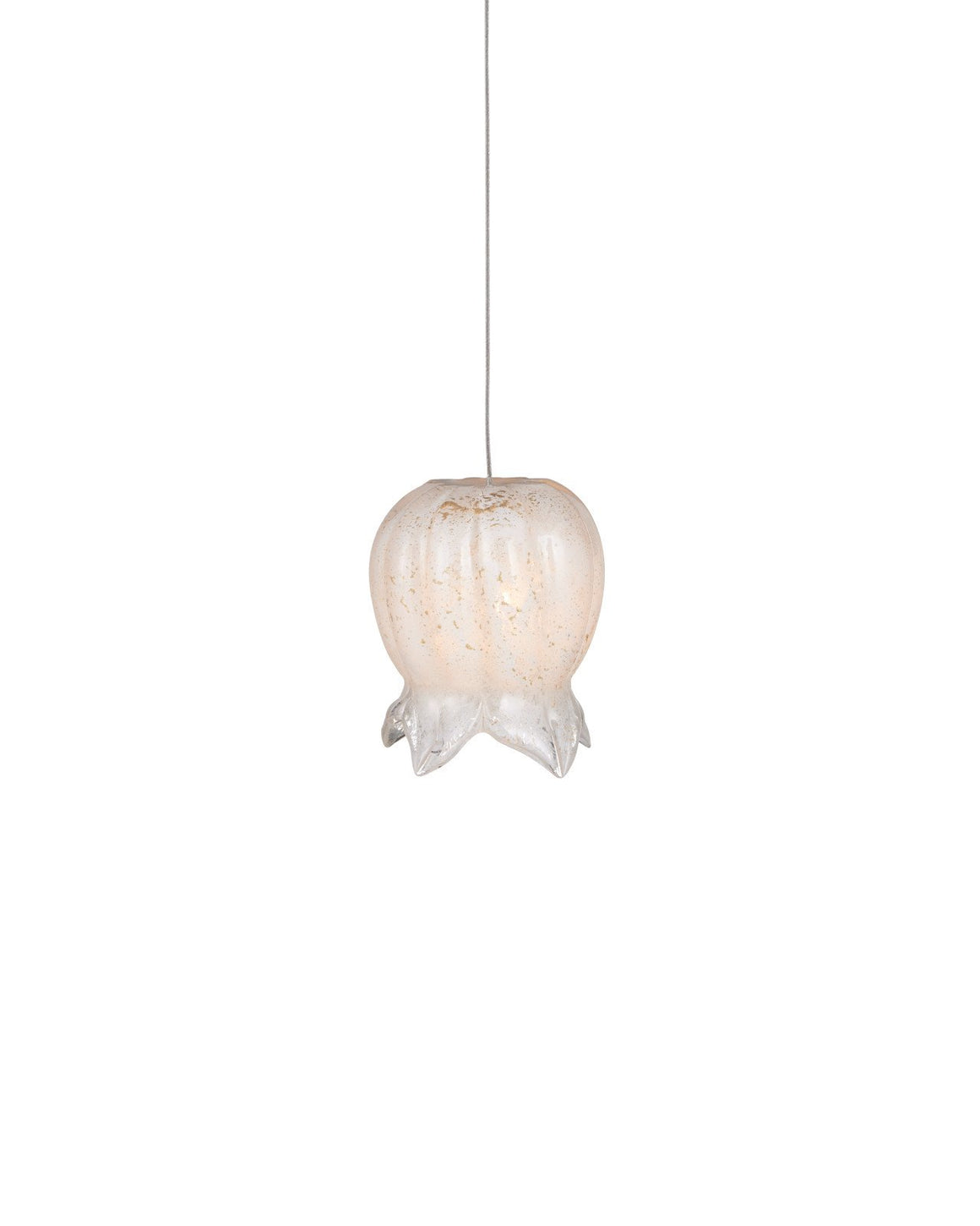 Polpo White 1-Light Round Multi-Drop Pendant