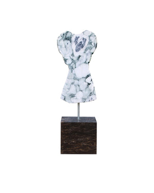 Adara Marble Dress Sculpture