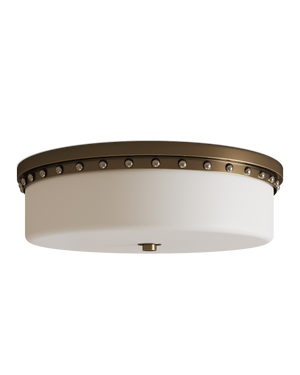 Barnabe Brass Flush Mount