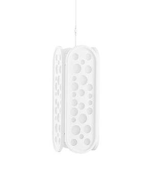 Lapidus Large White Pendant