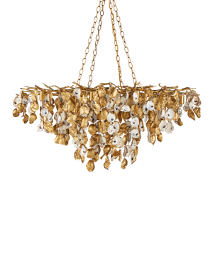 Lucullan Gold Chandelier