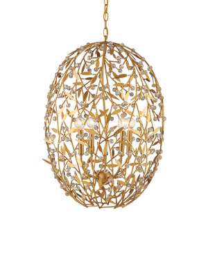 Secret Garden Gold Chandelier