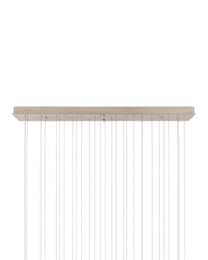 Glace Mirror 30-Light Linear Multi-Drop Pendant
