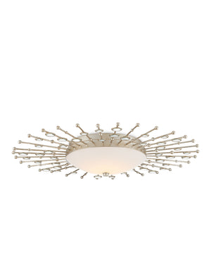 Planisphere Silver Flush Mount