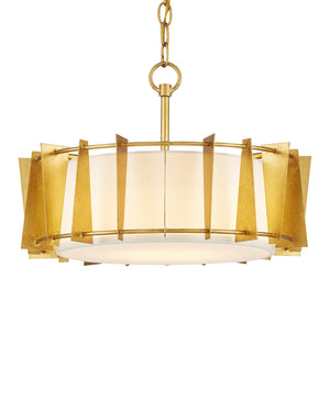 Berwick Gold Semi-Flush Mount