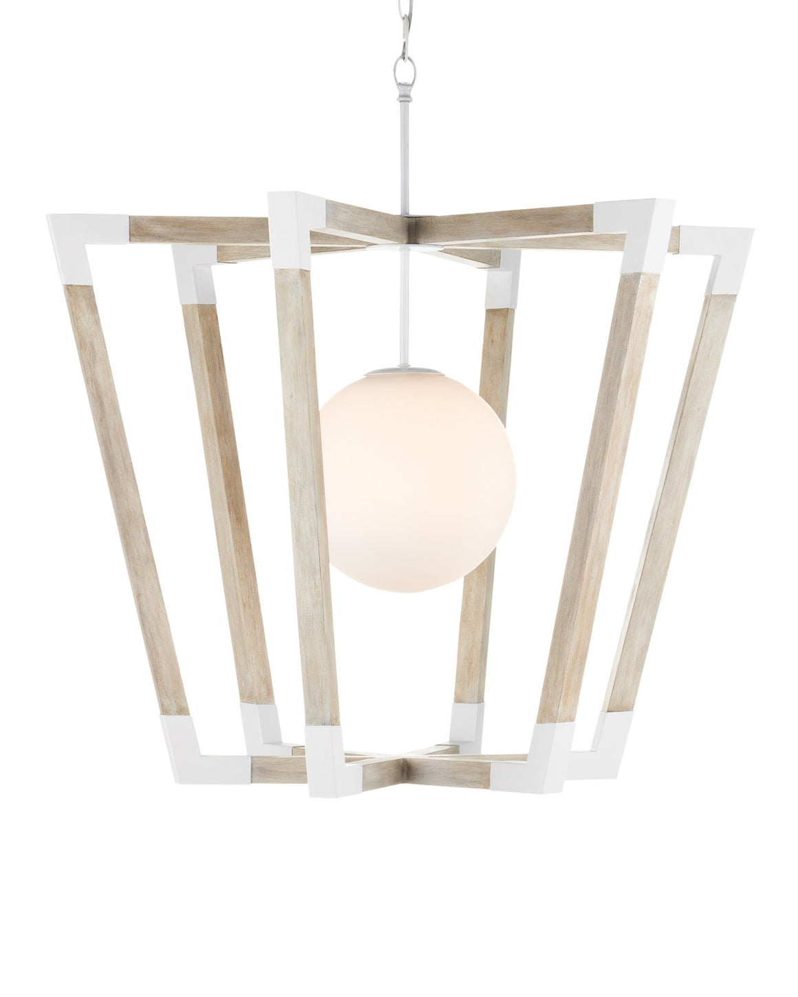 Bastian Sandstone Globe Pendant