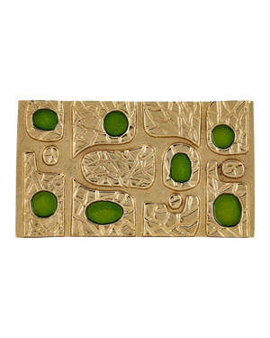 Beau Monde Gold & Green Box