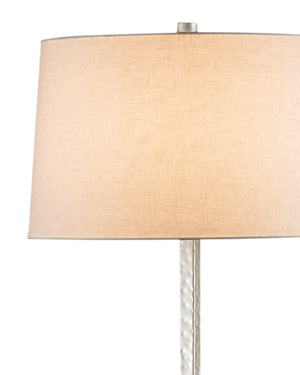 Echelon Silver Floor Lamp