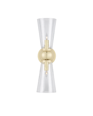 Byford Brass Bath Wall Sconce
