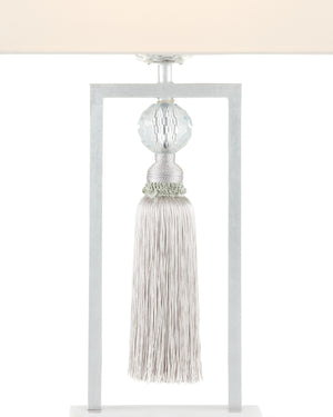 Vitale Silver Table Lamp