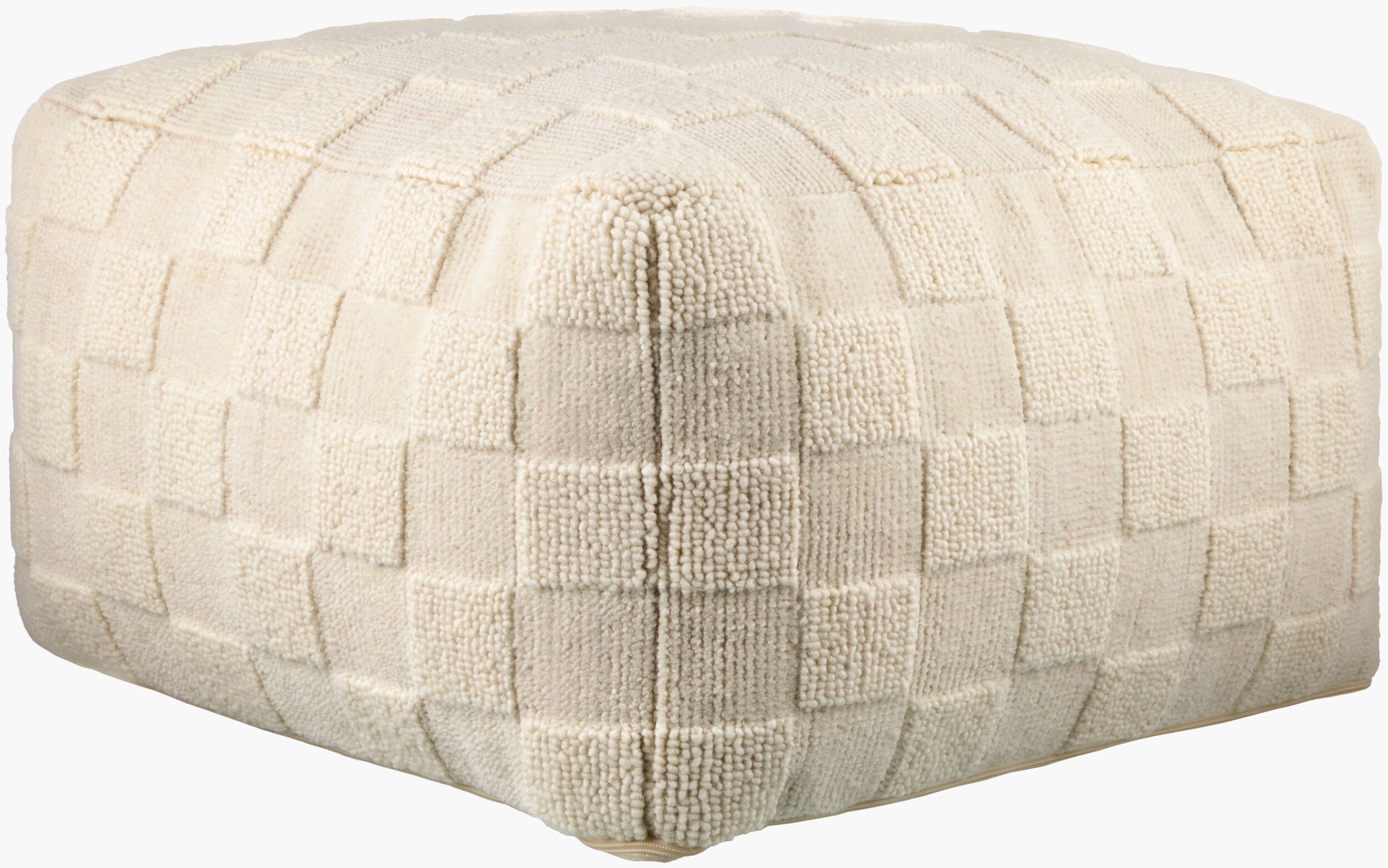 Surya Blanco BCPF-001 Pouf