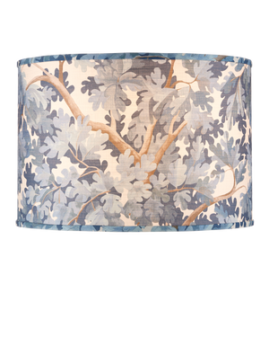 Woodland Blue Drum Lamp Shade
