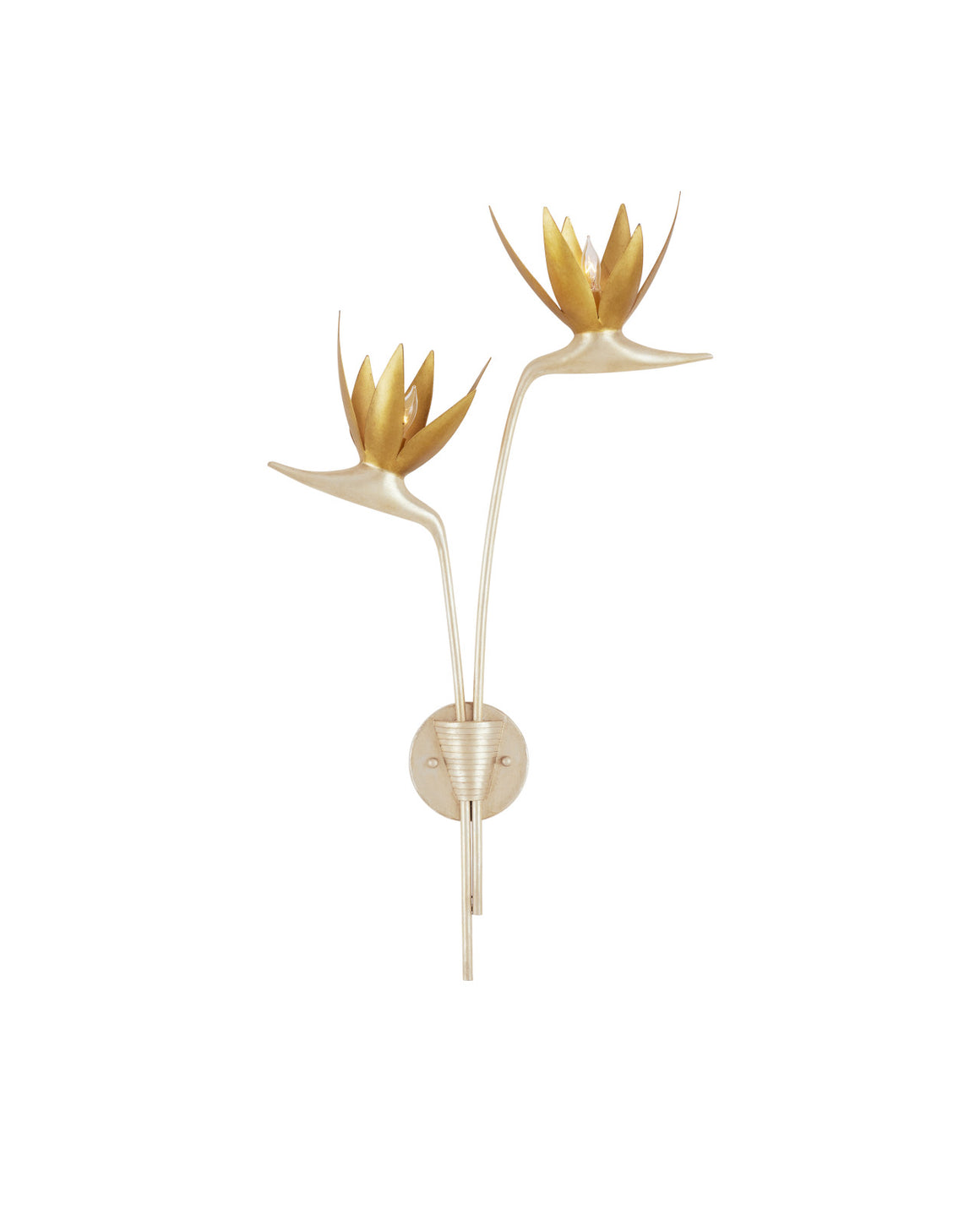 Paradiso Gold & Silver Wall Sconce - Right