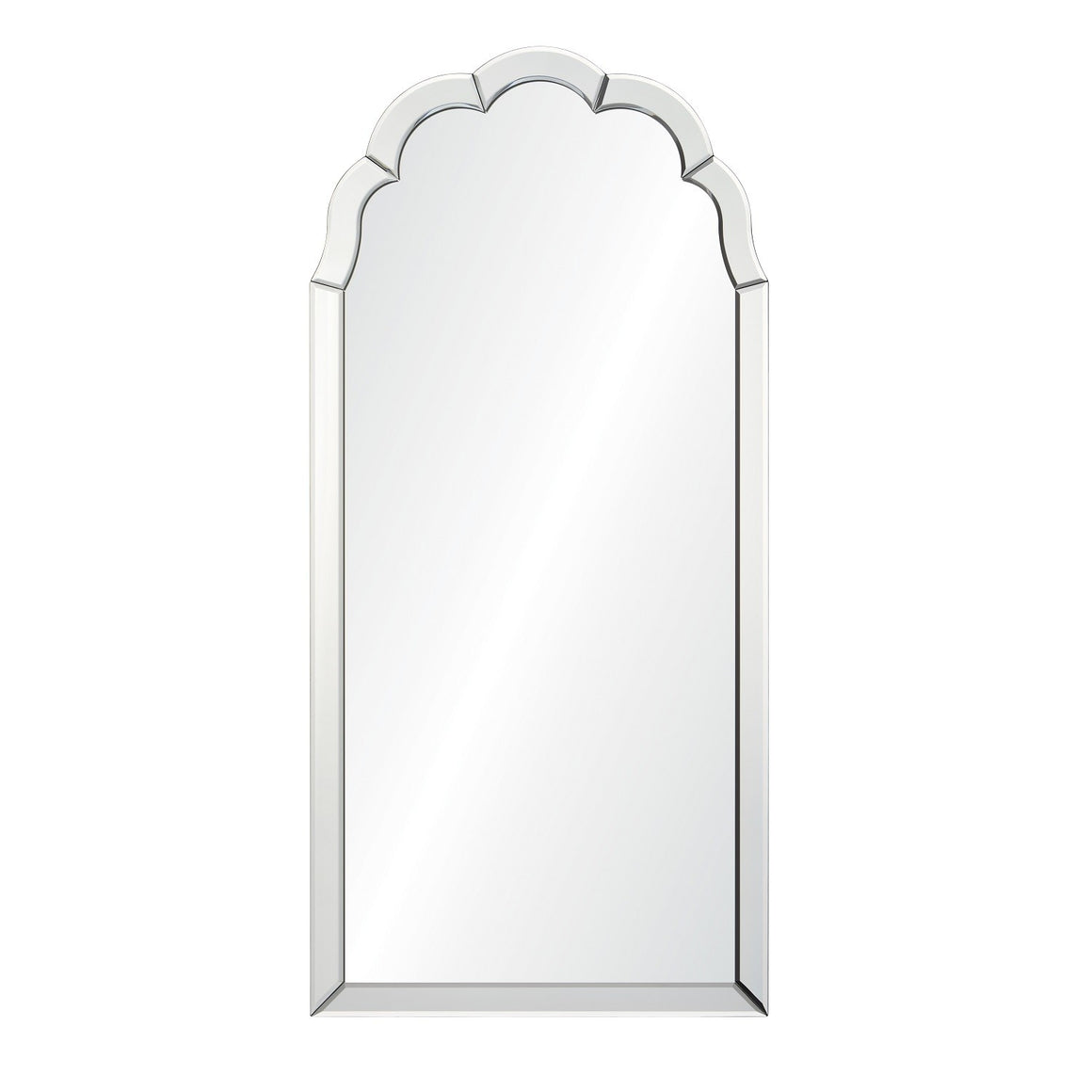 Hand-carved Framed Black Satin Mirror
